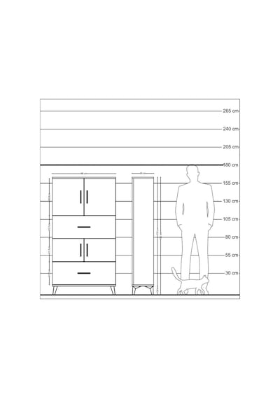 Arges Dolap 3 Raflı 2 Çekmeceli 4 Kapaklı 88x30x163 Antrasit-antrasit Antrasit Arges Dolap 3 Raflı 2 Çekmeceli 4 Kapaklı 88x30x163 Antrasit-antrasit Antrasit