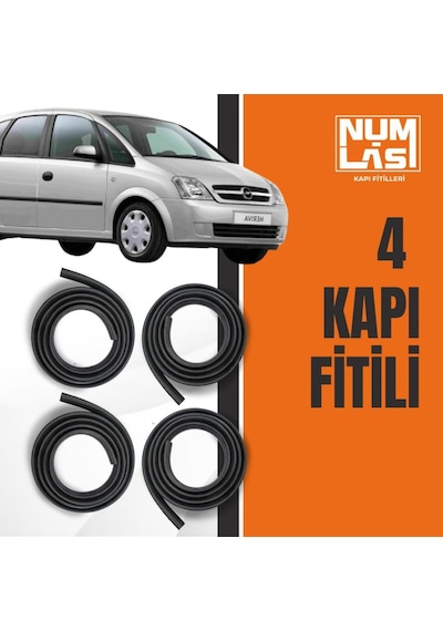 Opel Meriva 2003-2006 4 Kapı Fitili-a Kalite-numlas-nm3969