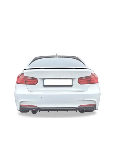 Bmw 3 F30 2012-2018 Uyumlu Yedek Parça Piano Black Spoiler