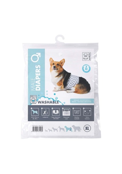 M-pets Erkek Köpekler İçin Yıkanabilir Külot Xl
