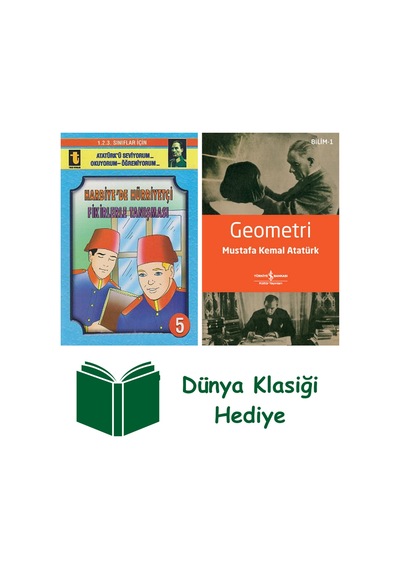 Harbiye'de Hürriyetçi Fikirlerle Tanışması - 5 Eğik El Yazısı + Geometri + Dünya Klasiği Hediye