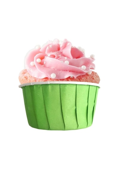 Dolphin Muffin Kağıt Karton Yeşil Cupcake Kek Kalıbı Kapsülü Kabı - 50 Adetlik 10 Paket