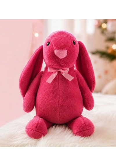 Uyku Arkadaşım Uzun Kulak Bunny Peluş Tavşan 65 Cm Fuşya Genel