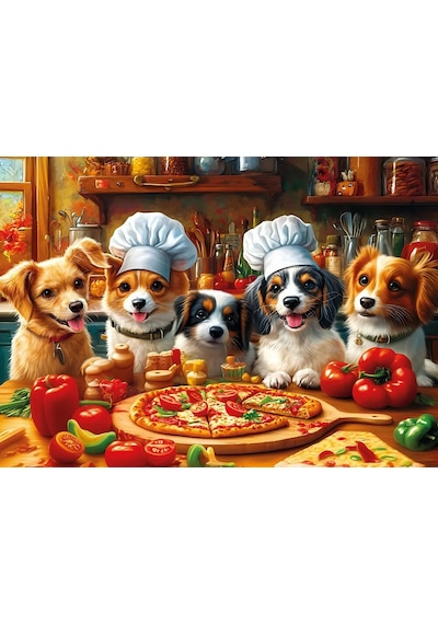 Ks Puzzle Çocuk P. Chef Dogs 100 Parça Puzzle 31501