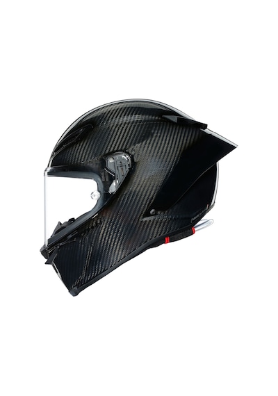 Agv Pista GP RR Mono Glossy Carbon Kapalı Kask Karbon Siyah
