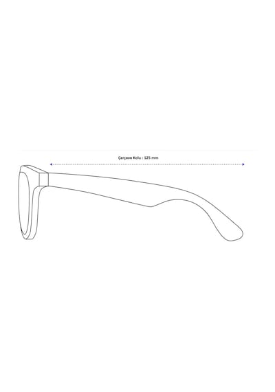Burberry Kids Unisex Sunglasses 40 27 125 Çocuk Unisex Güneş Gözlüğü Mavi
