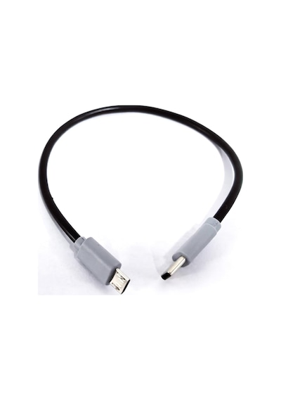 Type-c To Mikro Usb Kablosu, Usb Tip C - Mikro B Otg Kablosu Erkek - Erkek Şarj Veri İletimi, 25 Santimetre Kablo Zr7 Diğer