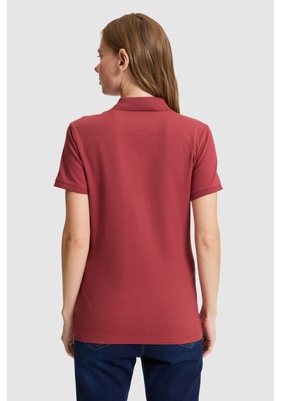 U.s. Polo Assn. Kadın Fuşya Tişört Basic 50326475-vr023 Fusya