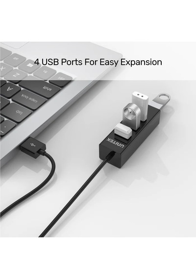 Unıtek Type-a To 4 Port Usb Hub 80cm Kablo Y-2140