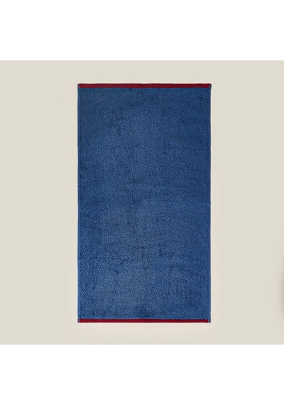 Soft Flat Yüz Havlusu - Lacivert - 50x90 Cm Çok Renkli
