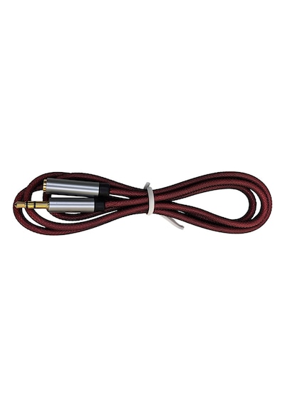 Aux Kulaklık Uzatma Kablosu 3.5mm Stereo Dişi Erkek Kablo Örgülü 1m