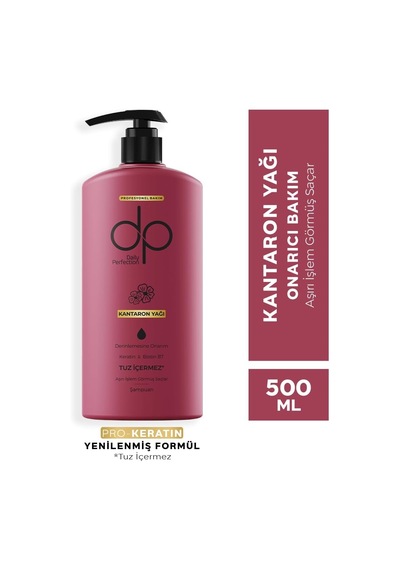 Tr Daily Perfection Tuzsuz Şampuan 500 Ml- Kantaron Yağı