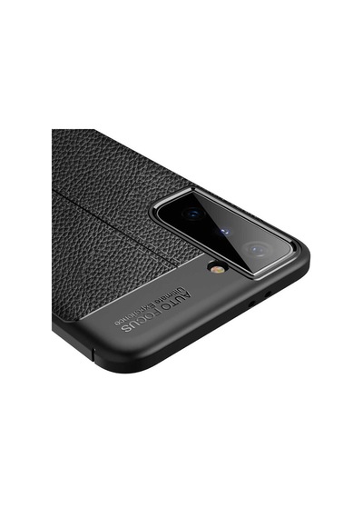 Samsung Uyumlu Galaxy S21 Kılıf Deri Tarzı Niss Silikon Case