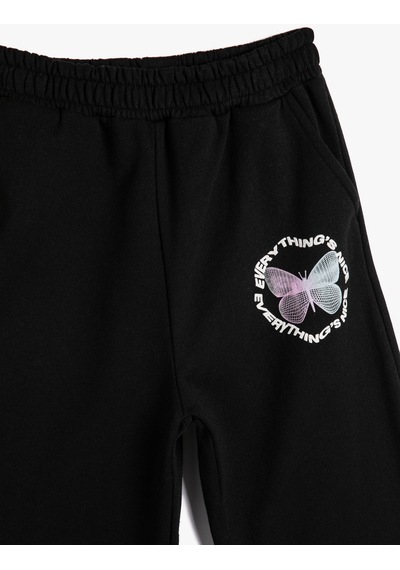 Koton Jogger Eşofman Altı Beli Lastikli Cepli Baskı Detaylı Siyah 4wkg40244ak 4WKG40244AK999 Siyah Koton Jogger Eşofman Altı Beli Lastikli Cepli Baskı Detaylı Siyah 4wkg40244ak 4WKG40244AK999 Siyah