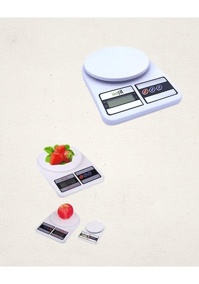 Hepsi 10 Kg Kapasiteli Lcd Ekranlı Dijital Mutfak Tartıs Najmaddin Diğer