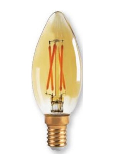 Cata Ct-4280 Rustik Led Buji E-14 Amber