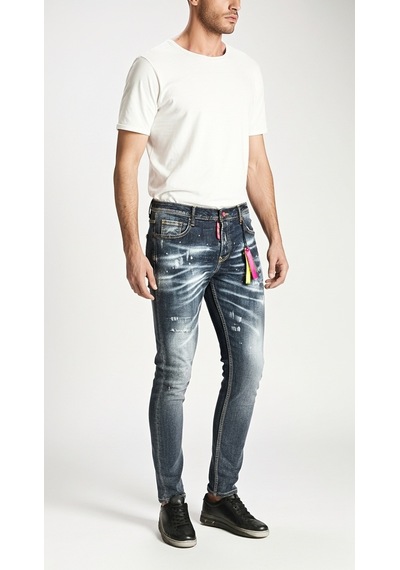 Barmore Erkek Jean Mavi Mavi