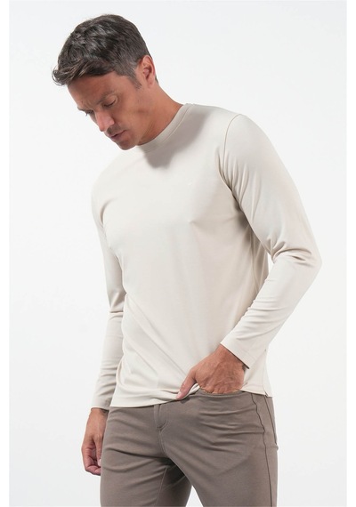 İmza Örme Standart Fit Taş Erkek Sweatshirt 1013260150