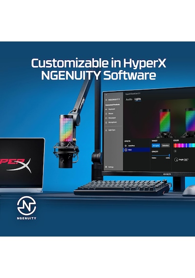 Hyperx Quadcast 2 S Rgb Oyuncu Mikrofonu