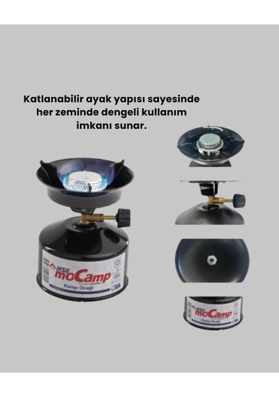 Lb Doğa, Piknik Ve Acil Durum İçin Kamp Ocağı Seti Çok Renkli