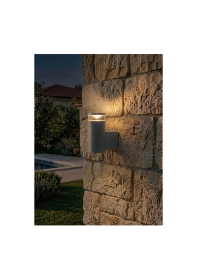 Jw976 An Antrasit Çift Yönlü Modern Paslanmaz Çelik Dış Mekan Bahçe Ve Duvar Apliği Ip44 Gu10 Duylu Antrasit - 924569655 Antrasit