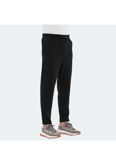 Slazenger KENNARD Erkek Fermuar Cepli Siyah Eşofman Altı