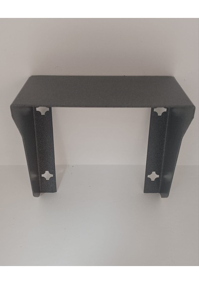 Diafon - Zil Paneli Koruyucu Kapı Zili Metal Yağmurluk Aparatı Antrasit -w:15 X H:15 X D:8 Mm