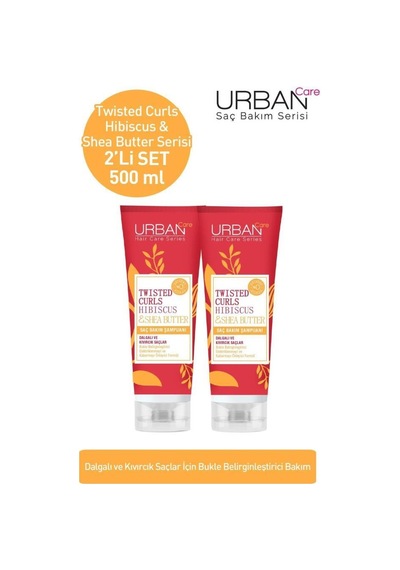 Urban Care Twisted Curls Saç Bakım Şampuanı 2li Set