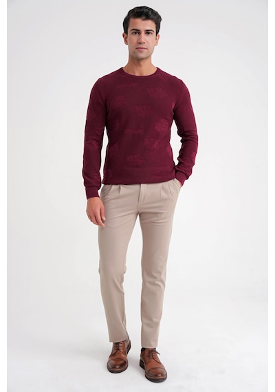 Efor Tr 884 Triko Comfort Bordo Bordo