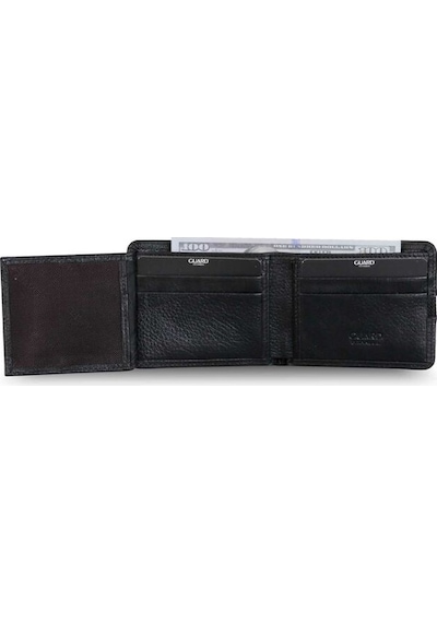 Guard Siyah Spor Şeritli Deri Erkek Cüzdanı - Grd2403xw22143 Diğer Çok Renkli