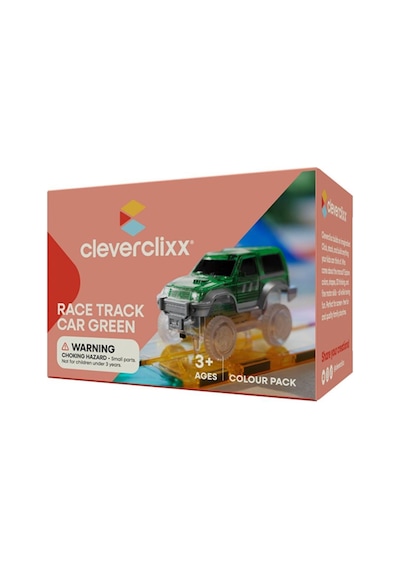 Cleverclixx Race Track Car Yarış Arabası - Pastel Yeşil