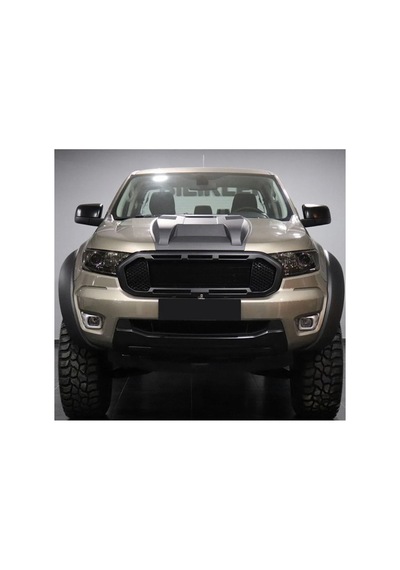 Ford Ranger T6 T7 T8 Jumbo Çamurluk Dodik Seti Düz Model Mat Siyah