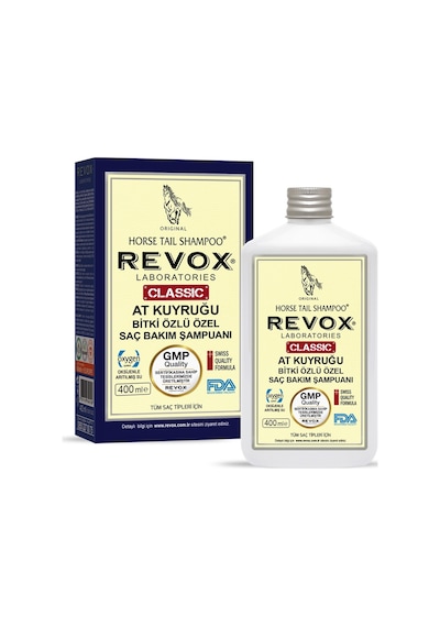 Revox Saç Dökülmelerine Karşı At Kuyruğu Bitki Özlü Saç Bakım Şampuanı 400 ML