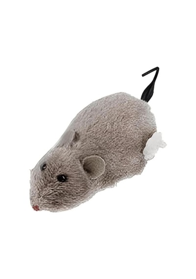 Pribor Kurmalı Fare Kedi Oyuncağı Peluş Yaratıcı Oyuncak 1 Adet