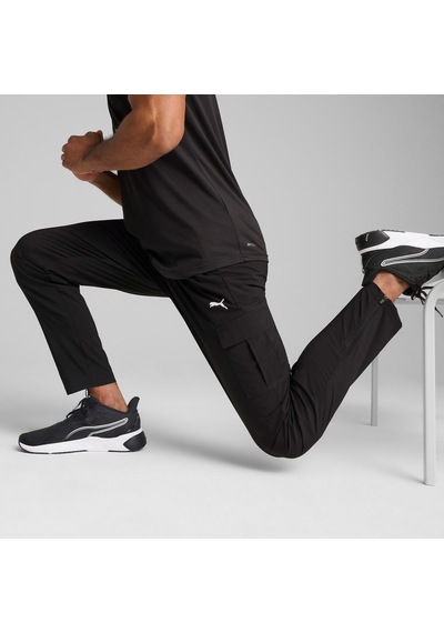 Puma Tad Tech Woven Cargo Erkek Siyah Eşofman Altı 526136