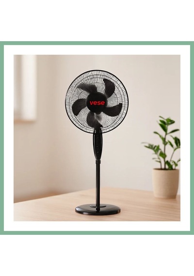 Bşkvirgo 16 İnç Ayaklı Vantilatör 45w 5 Kanat 3 Kademe Bsk2026