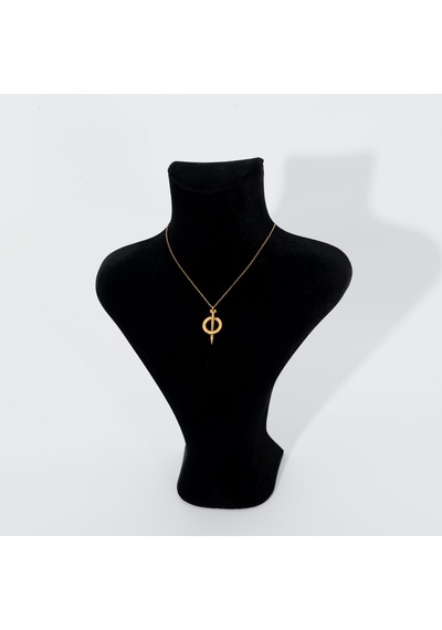 Biem Çivi Model Çelik Kolye Gold/gümüş