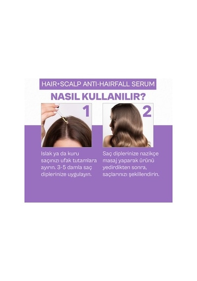 50 Ml Hızlı Uzama İçin Biotin Ve Kafein Bakım Serumu