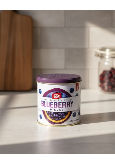 Evereat Yaban Mersini Kuru Meyve Cipsi 30 Gr - Dondurularak Kurutulmuş Freeze Dried Çıtır Yaban Mersini 30 G