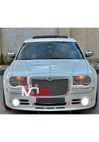 Chrysler 300c Uyumlu Ön Tampon Eki Karlık Fiberglass Boyasız