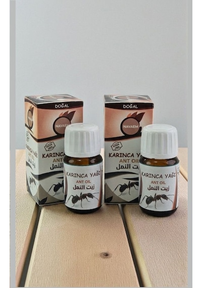 %100 Dogal 20 Ml Karınca Yağı Tüy Azaltıcı Doğal Bakım Yağı 2'li