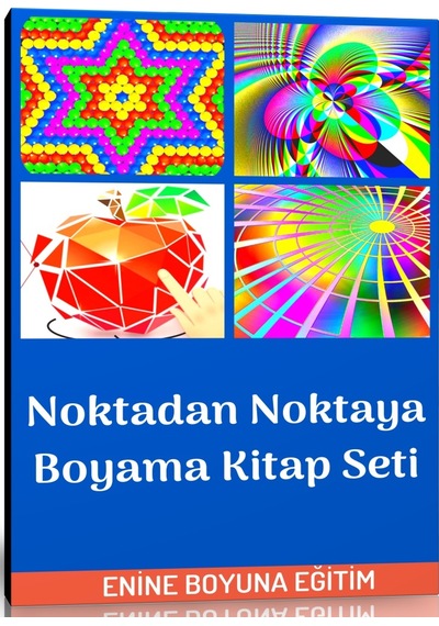 Çocuklar İçin Noktadan Noktaya Boyama Kitapları (2 Kitap)