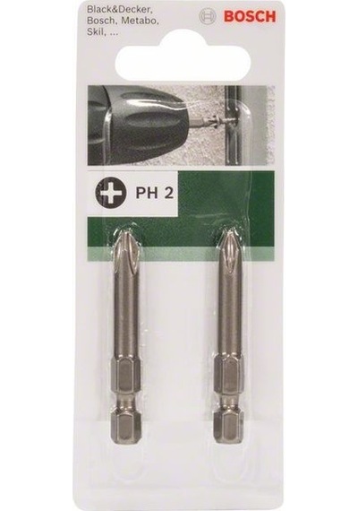 Bosch DIY PH2x49 Vidalama Ucu 2'Li - 2609255920