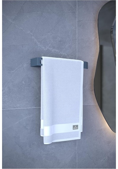 Metal Banyo Seti Düz Tuvalet Kağıtlık Ve Kağıt Havlu/havlu Askısı 2'li Set, Modern Tasarım - Antrasit Çok Renkli Metal Banyo Seti Düz Tuvalet Kağıtlık Ve Kağıt Havlu/havlu Askısı 2'li Set, Modern Tasarım - Antrasit Çok Renkli