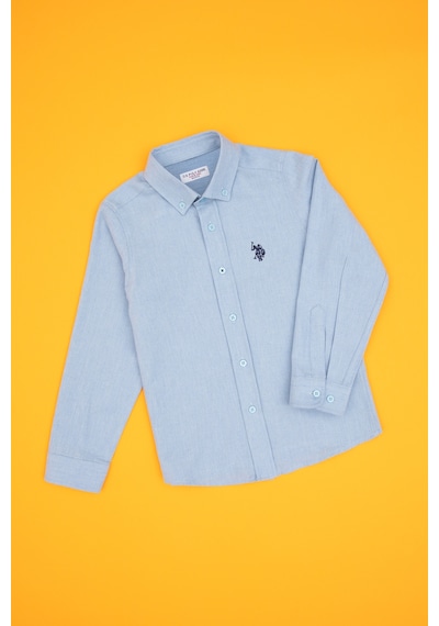U.s. Polo Assn. Erkek Çocuk Açık Mavi Gömlek Basic 50316769-vr003 Acık Mavı