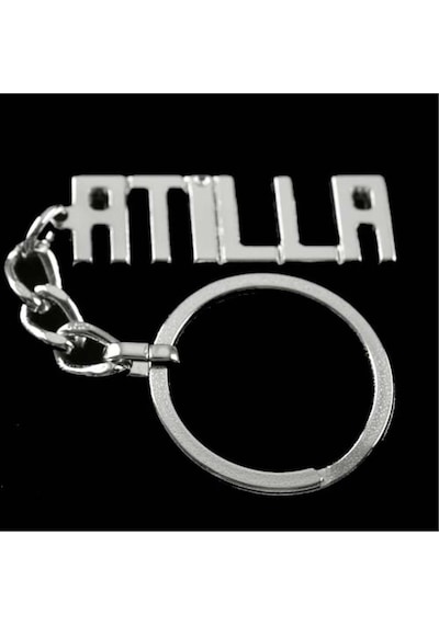 Atilla - 972 - - Nazblsmm - İsimli Anahtarlık Çok Renkli
