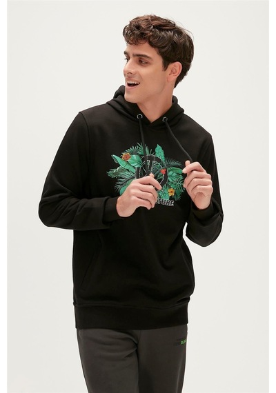 Bad Bear Re-born Hoodie Erkek Sweatshirt-5078 Night
