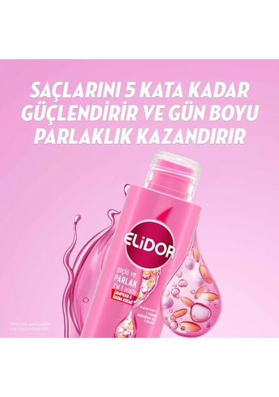 Tr Şampuan &amp Bakım Kremi Güçlü Ve Parlak Seyahat Boy 90 Mililitre 2li Paket