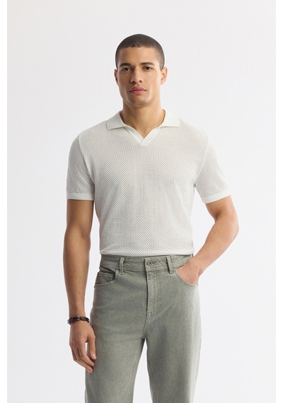 Avva Erkek Haki Klasik Bel %100 Pamuk Eskitme Yıkamalı Tokyo Straight Fit Jean Pantolon A51y3542