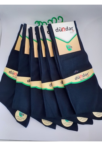 Bambu Dikissiz Soft Yikama Dogal Kokulu Erkek Soket Çorap 12'li Paket Lacivert